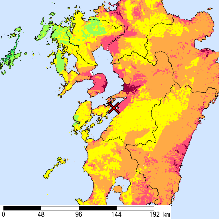 SI Distribution of 2% Probability of Exceedance in 50 Years