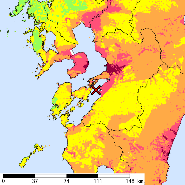 SI Distribution of 2% Probability of Exceedance in 50 Years