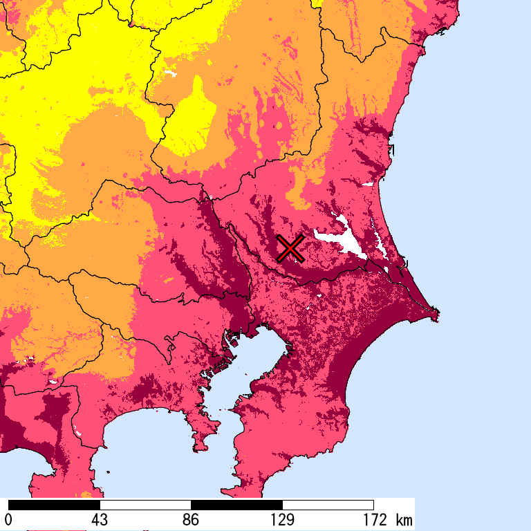 SI Distribution of 2% Probability of Exceedance in 50 Years