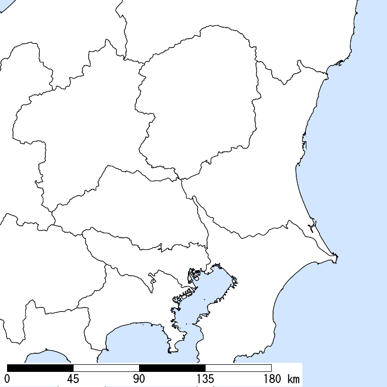 推定震度6弱以上の震度遭遇人口地図