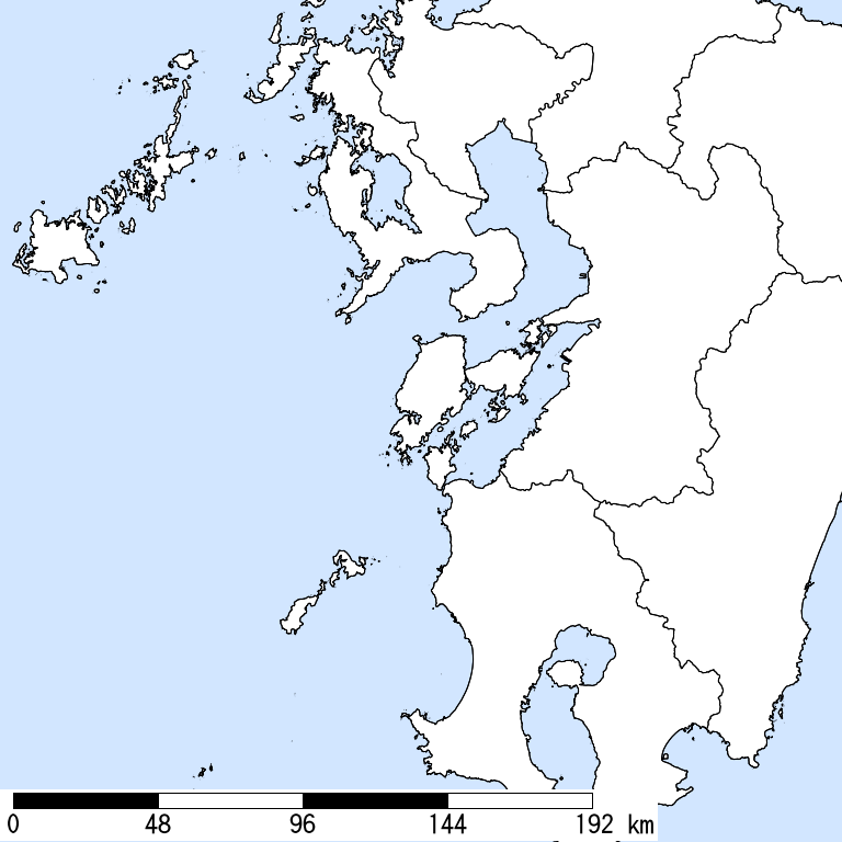 推定震度6強以上の震度遭遇人口地図