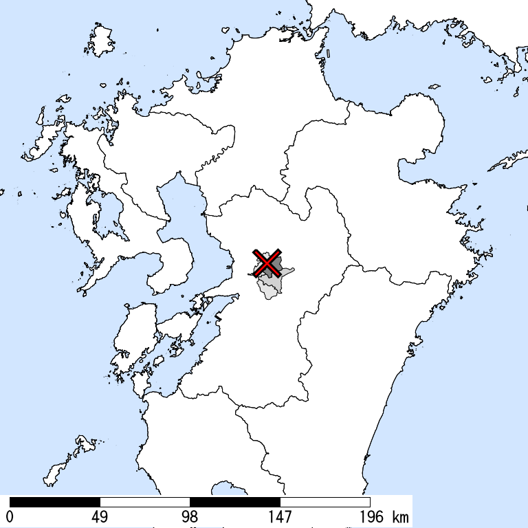 推定震度5弱以上の震度遭遇人口地図