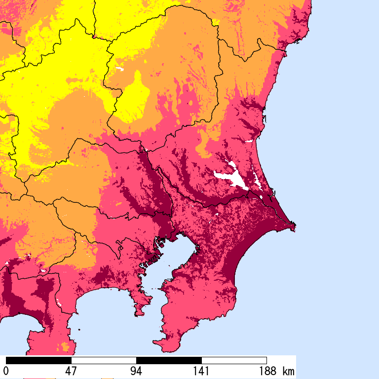 SI Distribution of 2% Probability of Exceedance in 50 Years